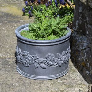 Bromsgrove Small Round Lead Planter.