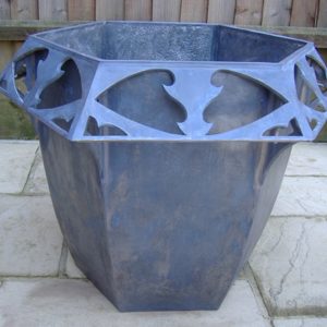 Hastingleigh Lead Planter.