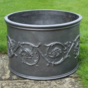 MEDICEAN ROUND LEAD PLANTER