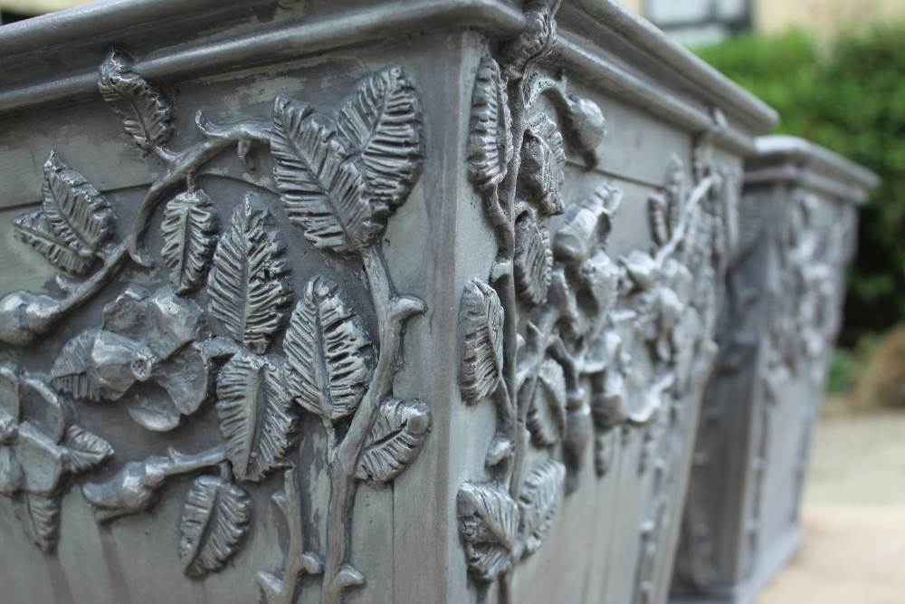 ARTS & CRAFTS LEAD PLANTER - Image 2