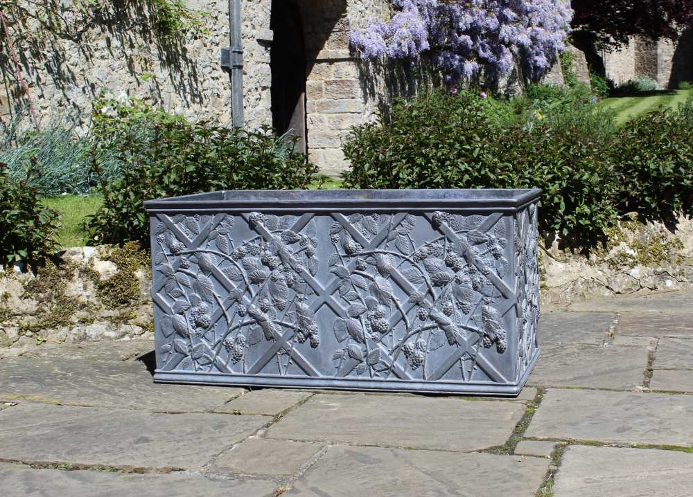 TUMBLING BLACKBERRIES LEAD CISTERN - Image 5