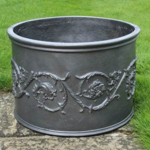 MEDICEAN ROUND LEAD PLANTER