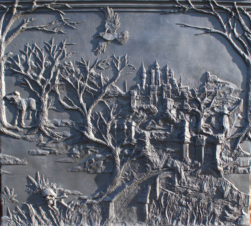 SAINT GEORGE AND THE DRAGON ROUND 3 LEAD PLANTER - Image 8